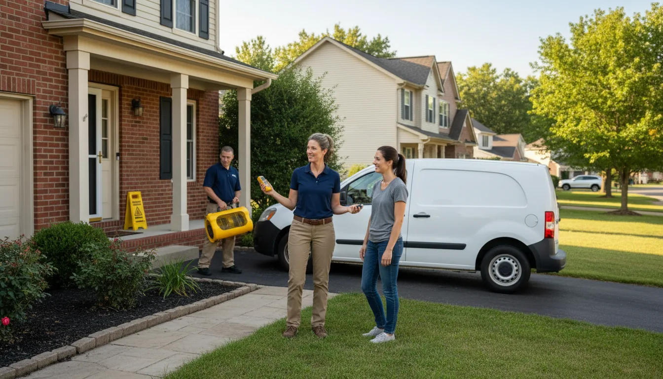 Residential water damage restoration in Pahrump, NV